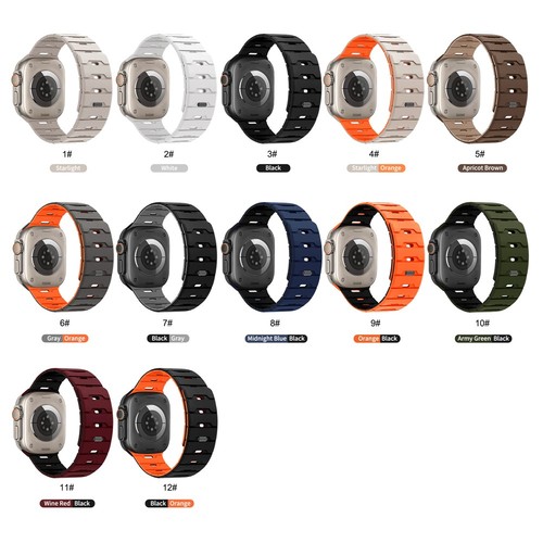 Cinturino silicone magnetico - cinturino,