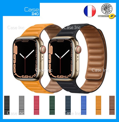 Bracelet cuir magnetique pour - bracelet,